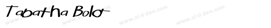 Tabatha Bold字体转换